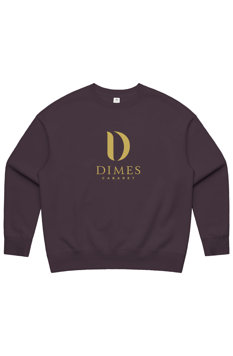 Dimes Cabaret Plum Womens Heavy Crew