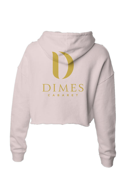 The Dimes Blush Lightweight Crop Hoodie 