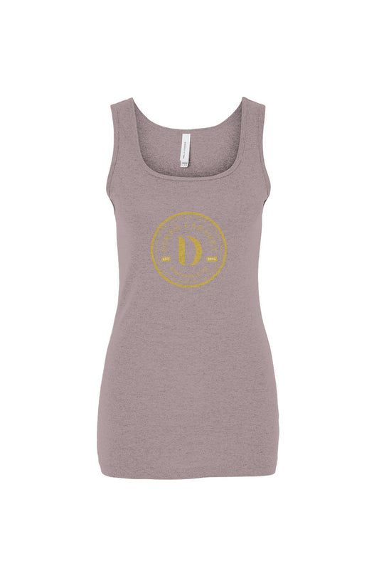 Dimes Stamp Women's Micro Rib Tank